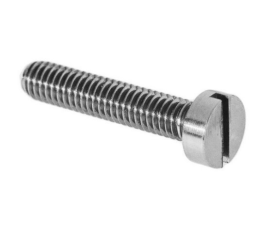 MTS SCREW CHEESE SLOT SS 316 M 5 X 8MM